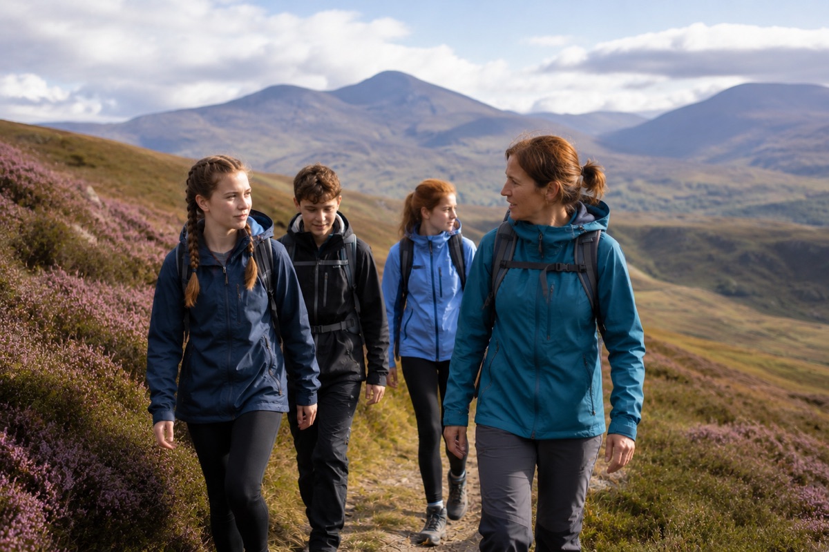 Volunteers at a Scottish community organisation